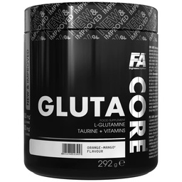 FA Nutrition Core 5000mg L-Glutamine Powder Supplement Dragon Fruit Flavor (292 g)