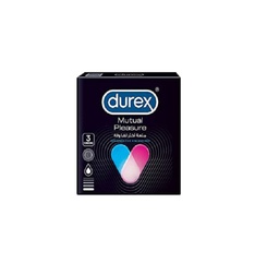 [000800870199] Durex Mutual Pleasure Condoms 3s